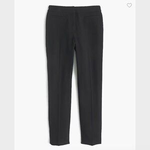 J. Crew Black French Girl Slim Crop Pant in 365 Crepe - Size 4